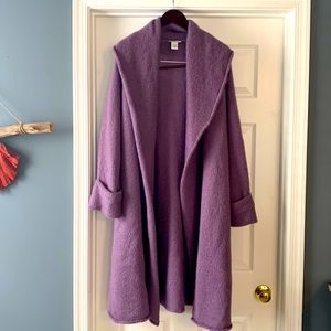 Soft surroundings sweater coat